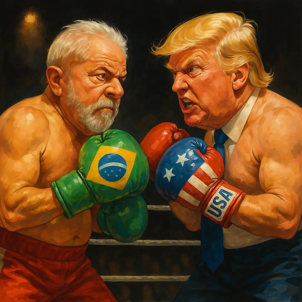 Desvalorização do Real: Trump vs Lula e o Dólar a R$7