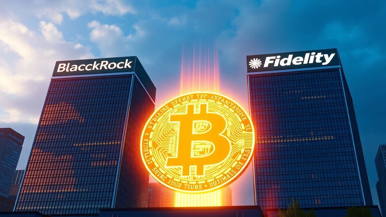 O Despertar dos Gigantes: BlackRock e Fidelity ‘Sugam’ Bitcoin