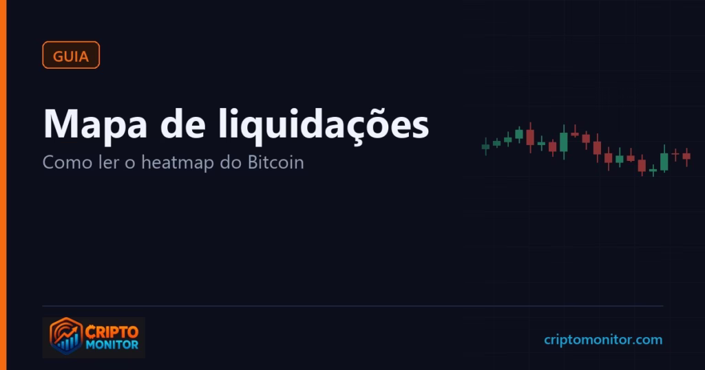 Mapa de liquidações: como ler o heatmap de liquidações do Bitcoin