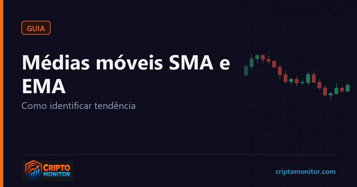 Médias móveis SMA e EMA: como usar para identificar tendência