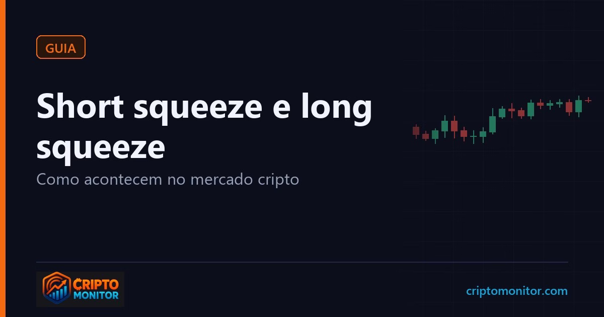 Short squeeze e long squeeze: como acontecem no mercado cripto