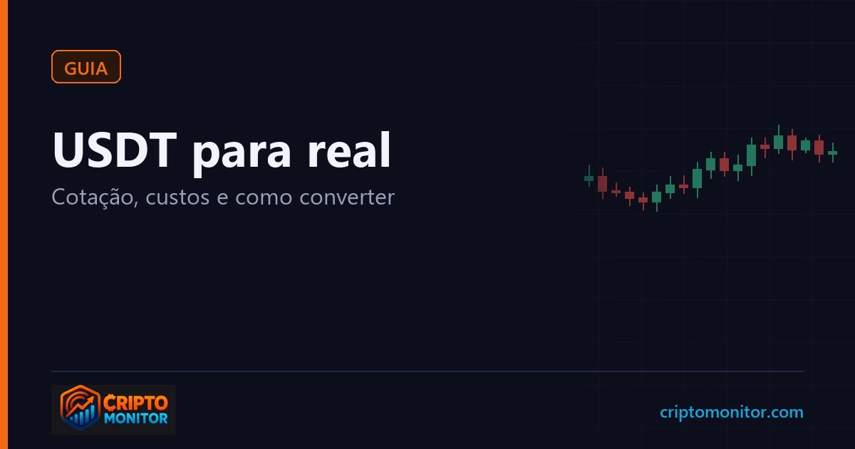 USDT para real: como funciona a cotação e como converter