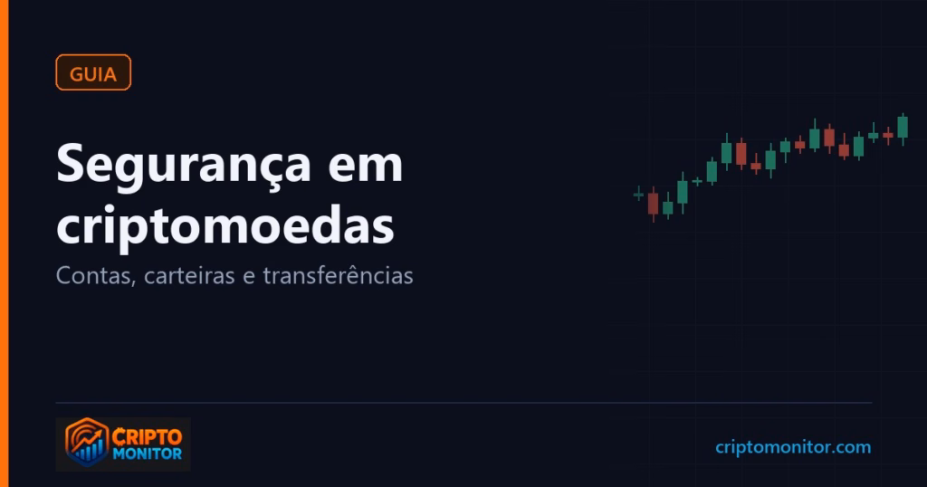 Segurança em criptomoedas: contas, carteiras e transferências